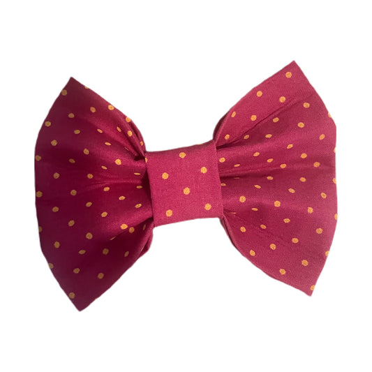 Polka Dots Bow Tie (Size Large)